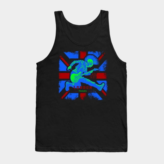 London Punk Tank Top by spicoli13